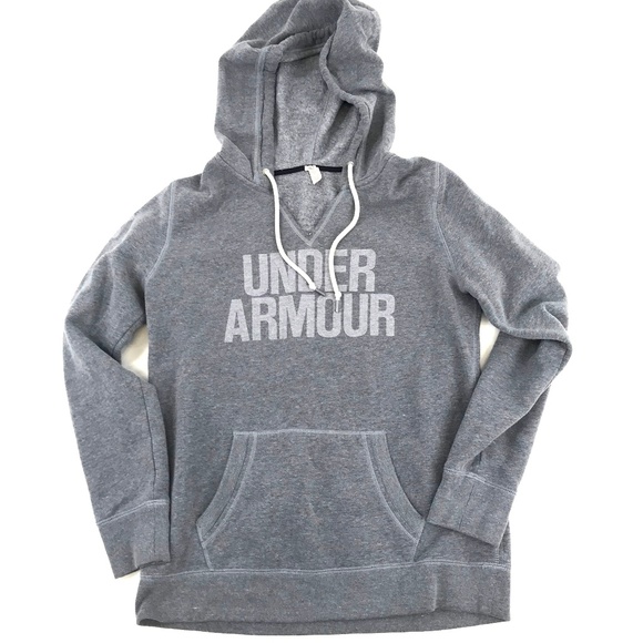 Under Armour Tops - Under Armour Women's V-Neck Loose Fit Hoodie Small Under Armour Tops - Under Armour Women's V-Neck Loose Fit Hoodie Small